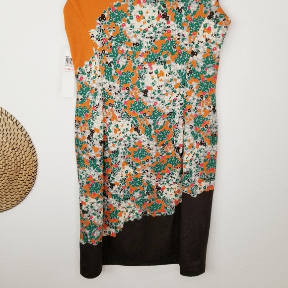 NWT Maggy London Floral Print Sheath Bodycon Dress - Picture 6 of 10
